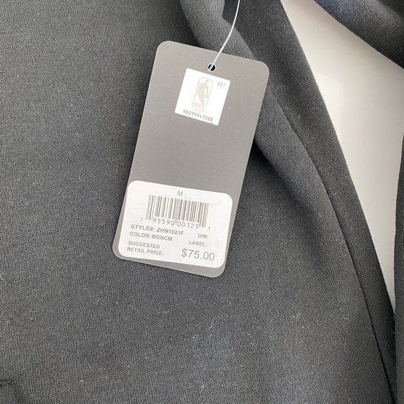 NBA Black with Camo Writing Hoodie - Picture 5 of 10